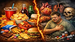 Health risks of packaged snacks and cool drinks